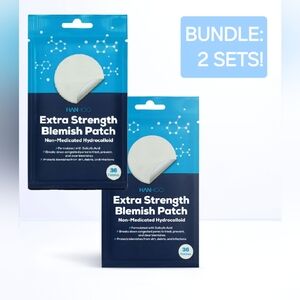 NWT BUNDLE OF 2 SETS OF HANHOO EXTRA STRENGTH BLEMISH PATCHES 36-ct!